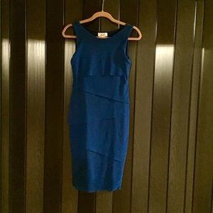 Fuzzi Royal blue dress